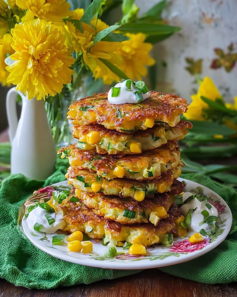 Corn Zucchini Fritters Recipe