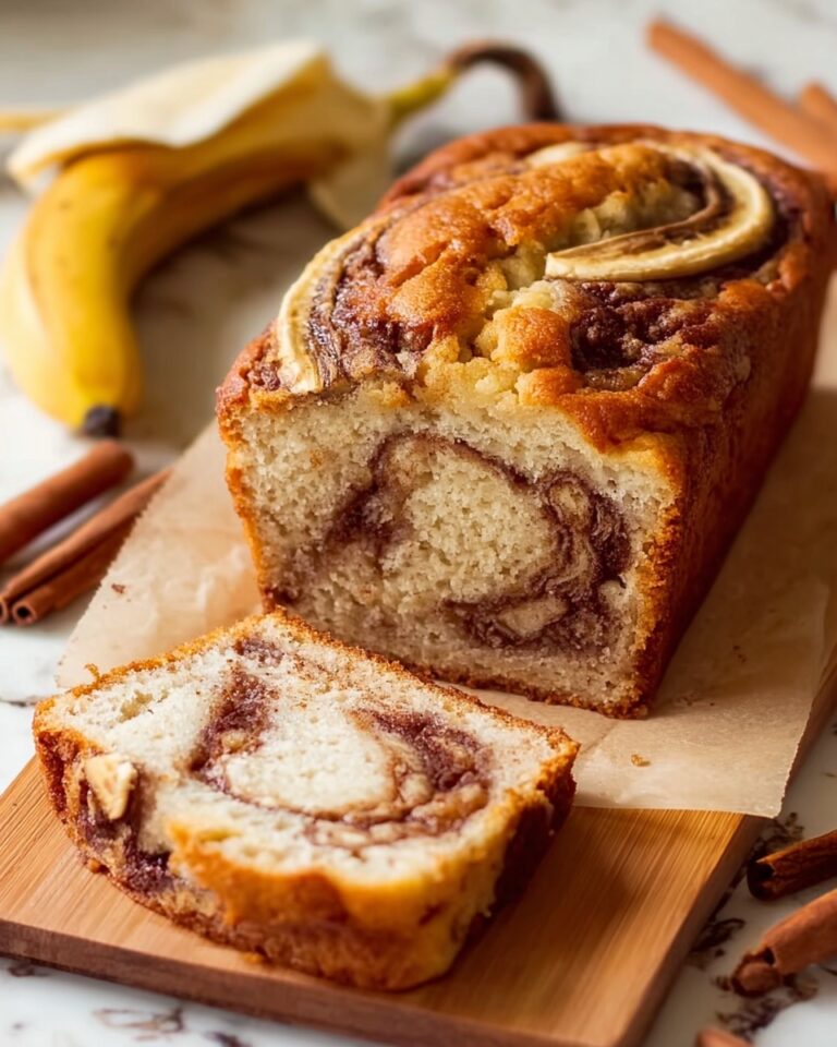 Classic Cinnamon Swirl Banana Bread Recipe
