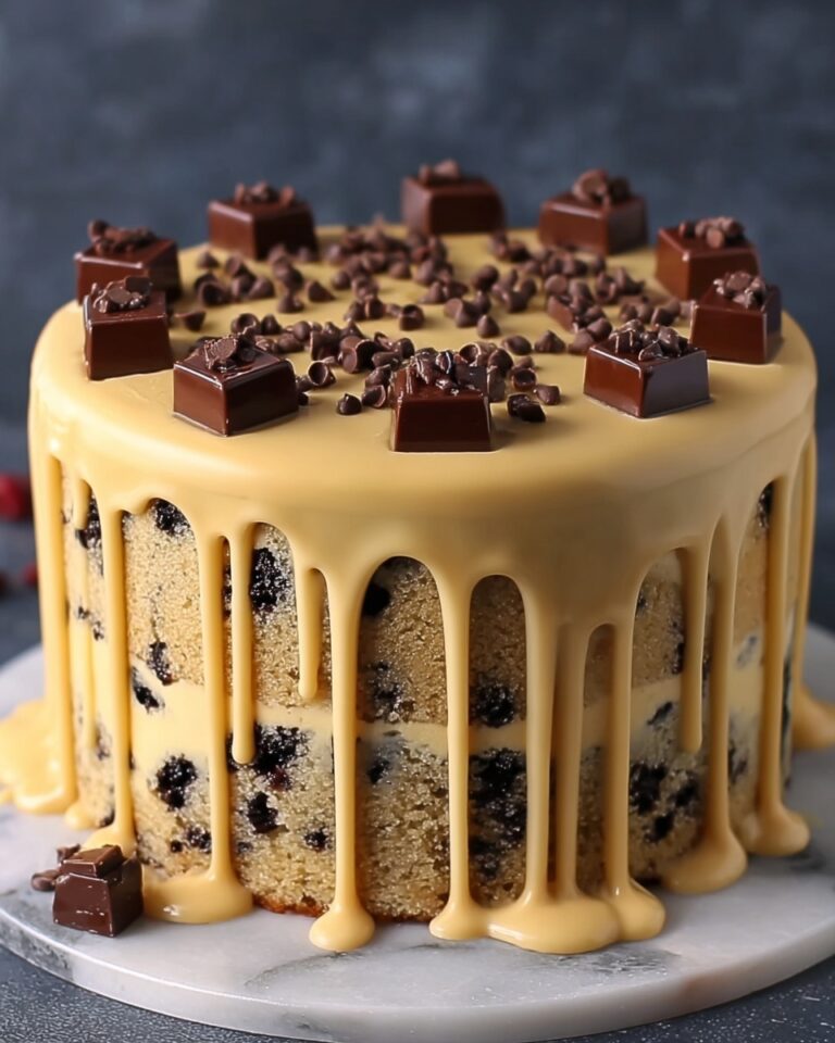 Banana Cake with Chocolate Chips Recipe