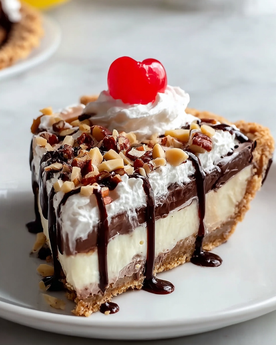 Banana Split Pie Recipe - Recipe Image
