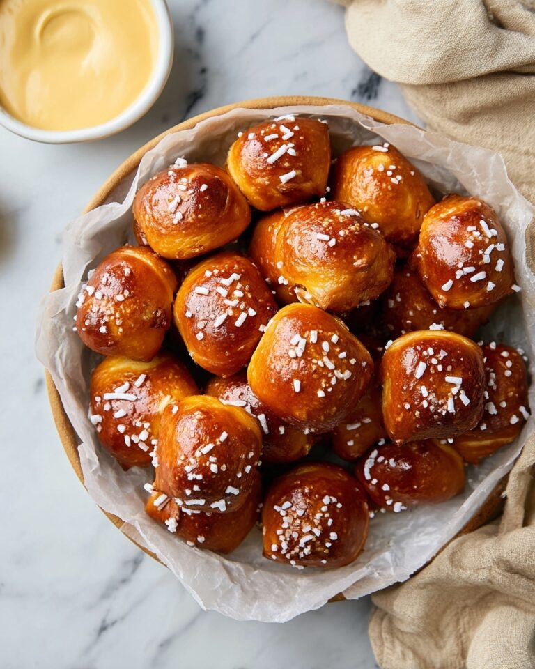 Buttery Soft Pretzel Bites Recipe