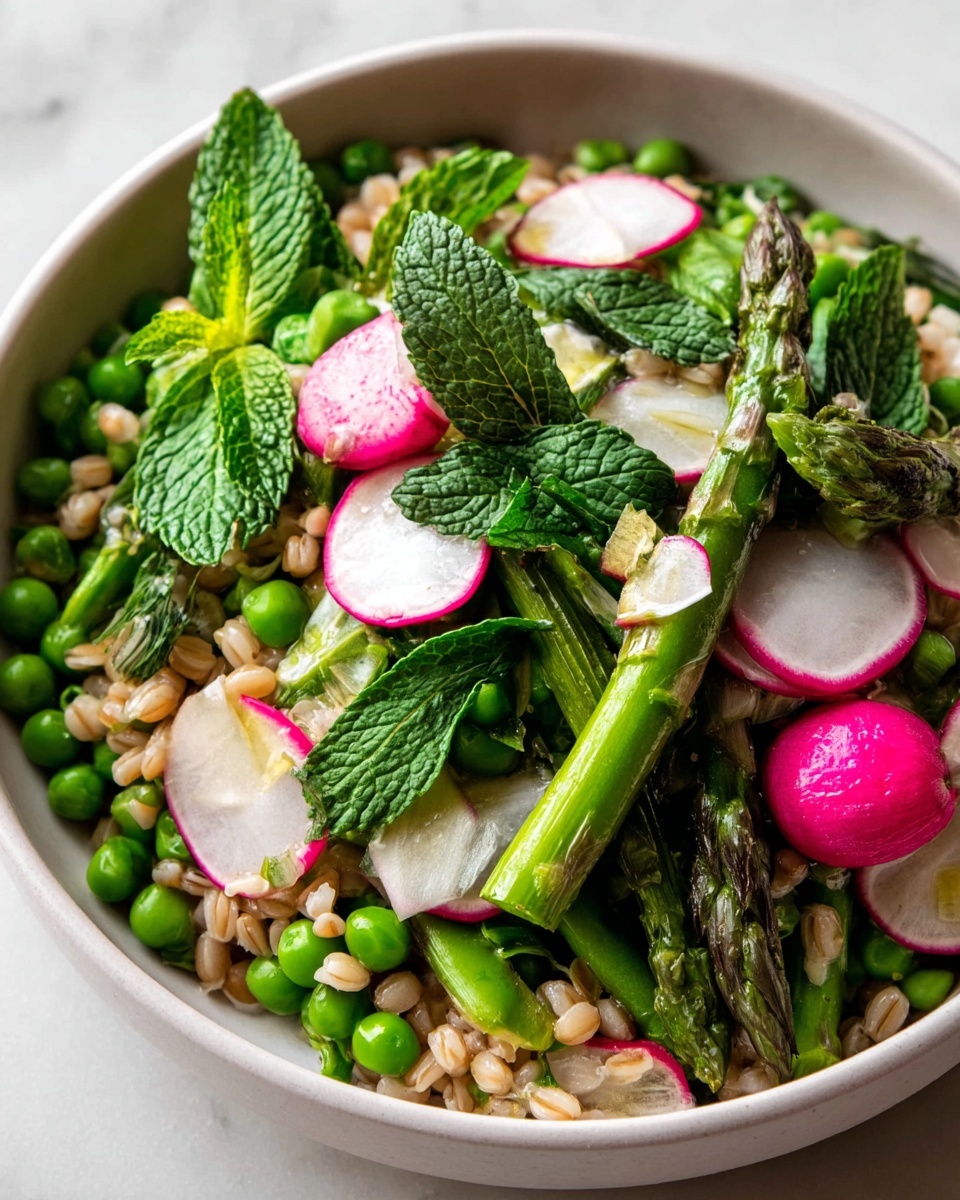 Spring Asparagus and Grain Salad Recipe - Recipe Image