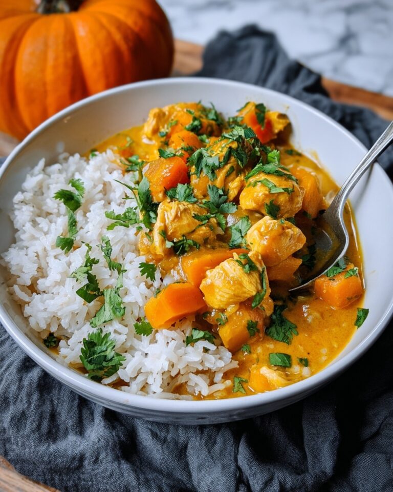 Chicken and Pumpkin Thai Curry Recipe