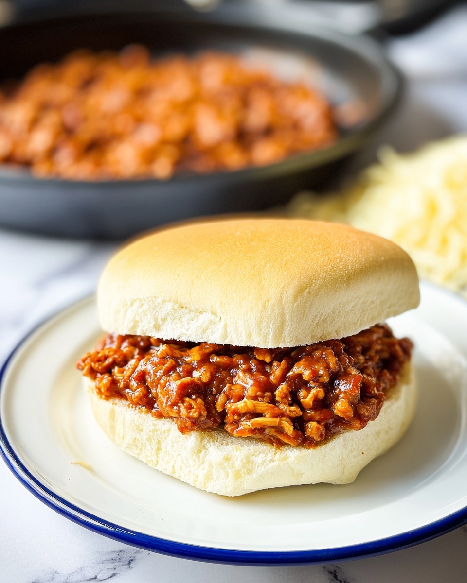 Chicken Parmesan Sloppy Joes Recipe - Recipe Image