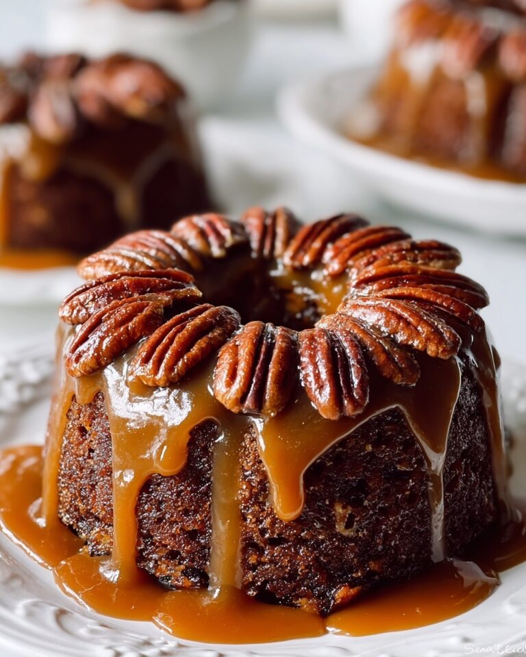 Pecan Upside Down Cake Recipe