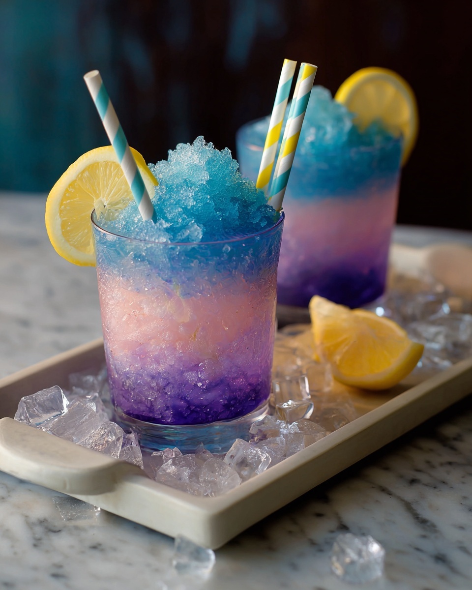 Galaxy Lemonade Slushie Recipe - Recipe Image