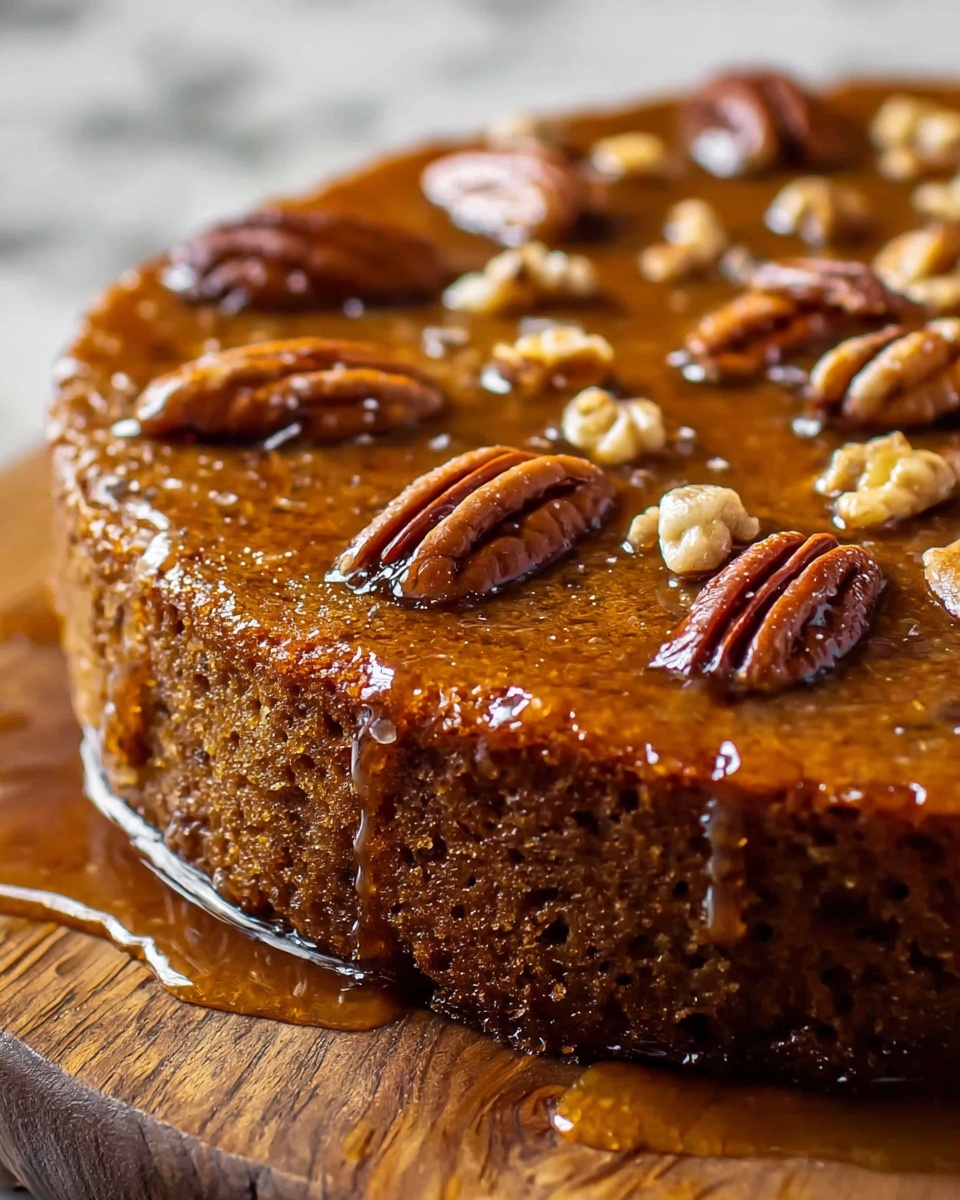 Decadent Maple Syrup and Walnut Cake Recipe - Recipe Image