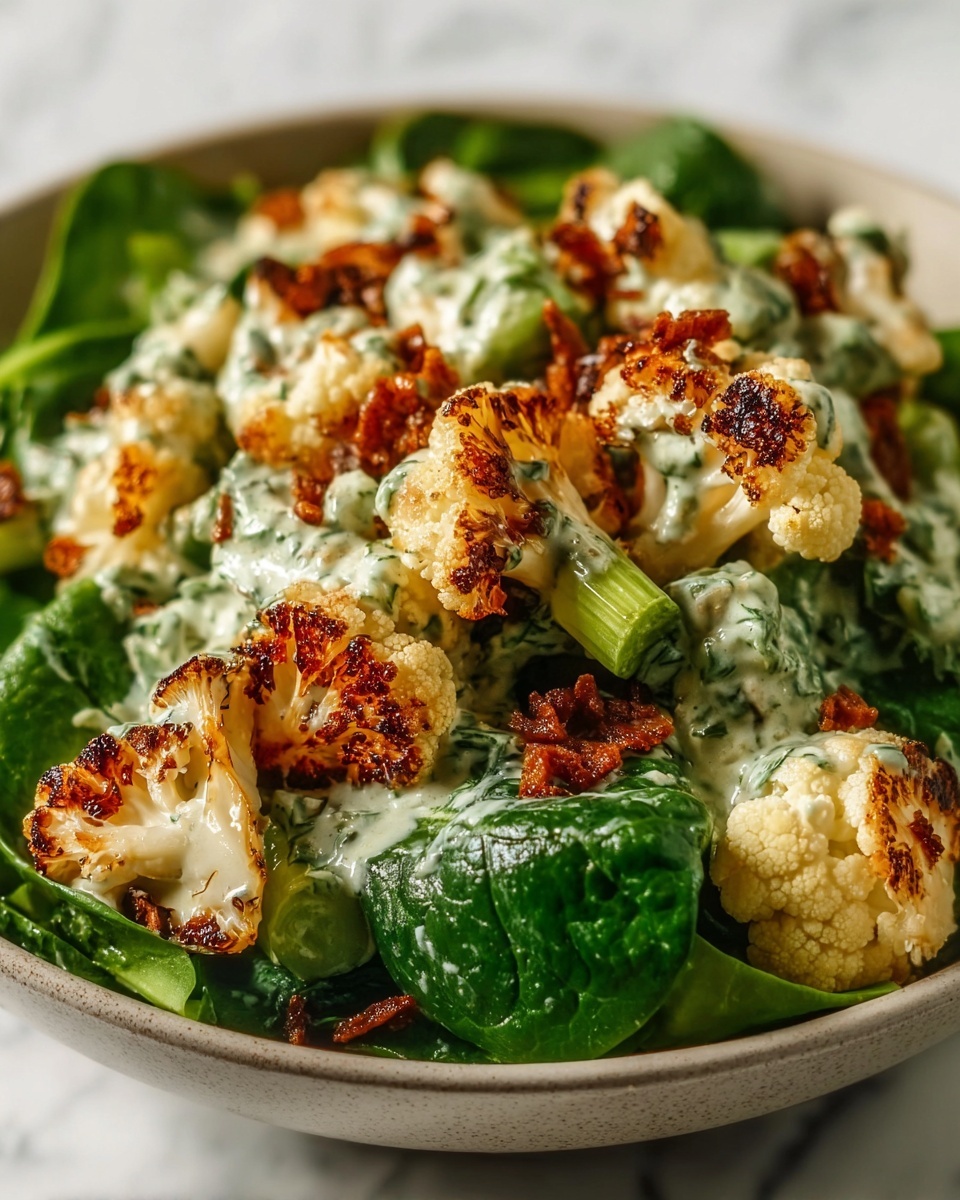 Roasted Cauliflower Green Goddess Salad Recipe - Recipe Image