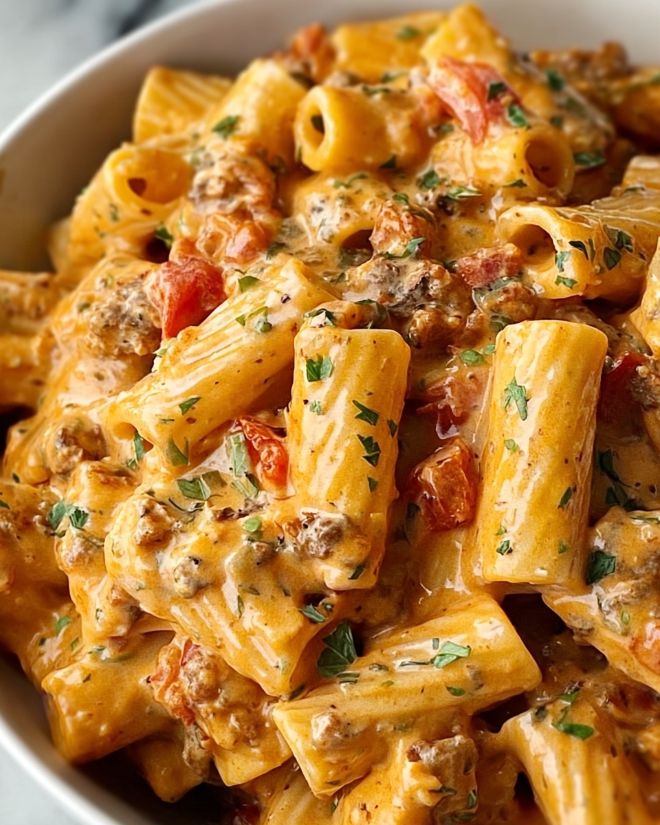 Rotel Pasta with Velveeta and Cajun Seasonings Recipe - Recipe Image