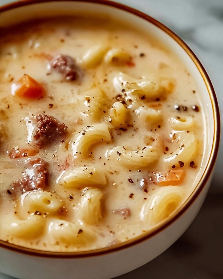 Cheeseburger Soup Recipe