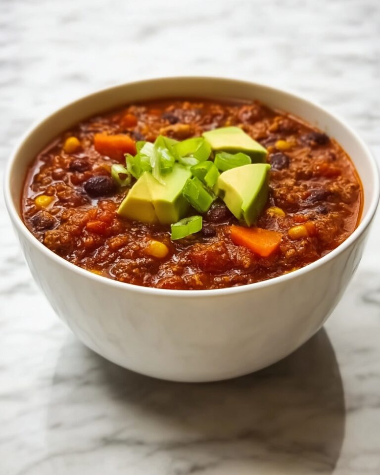 Homemade Vegetarian Chili Recipe
