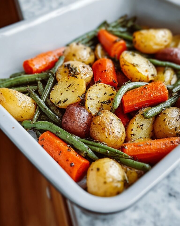 Garlic Herb Roasted Vegetables Recipe