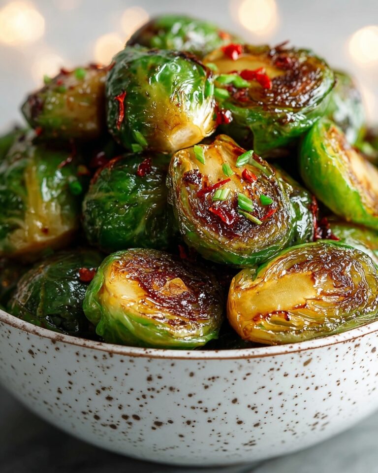Sweet Chili Brussels Sprouts: A Deliciously Spicy Twist on a Classic Vegetable Dish Recipe