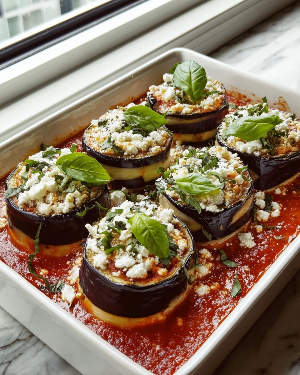 Eggplant Involtini: A Flavorful Italian Delight Recipe - Recipe Image