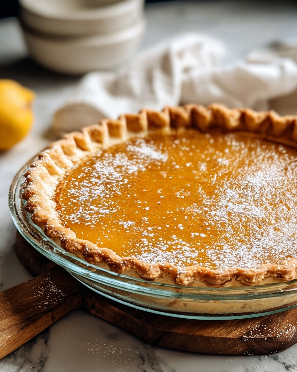 Golden Greek Honey Pie (Melopita) Recipe - Recipe Image