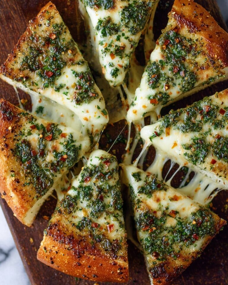 Chimichurri Garlic Bread Recipe