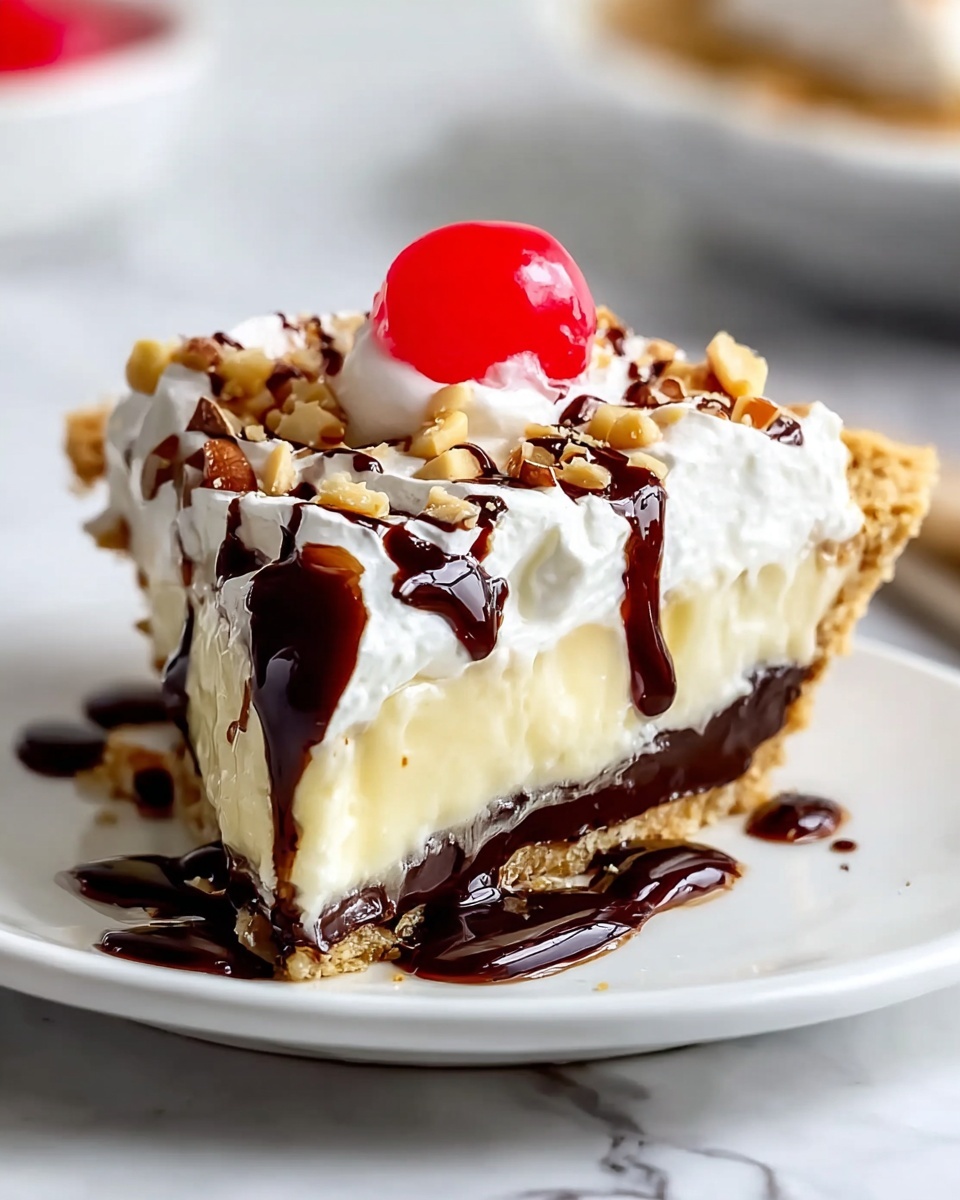 Banana Split Pie Recipe - Recipe Image