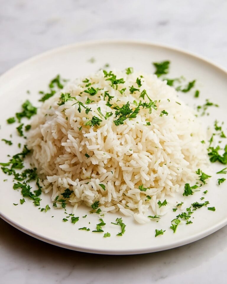 Garlic Parmesan Rice Recipe