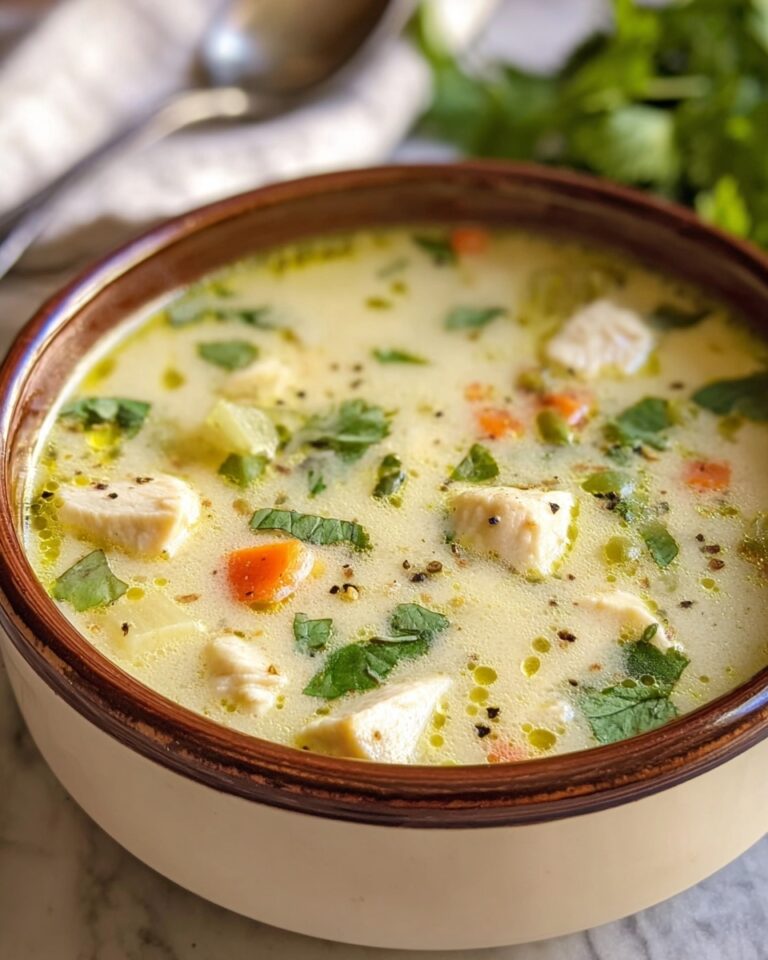 Keto Green Chicken Enchilada Soup Recipe