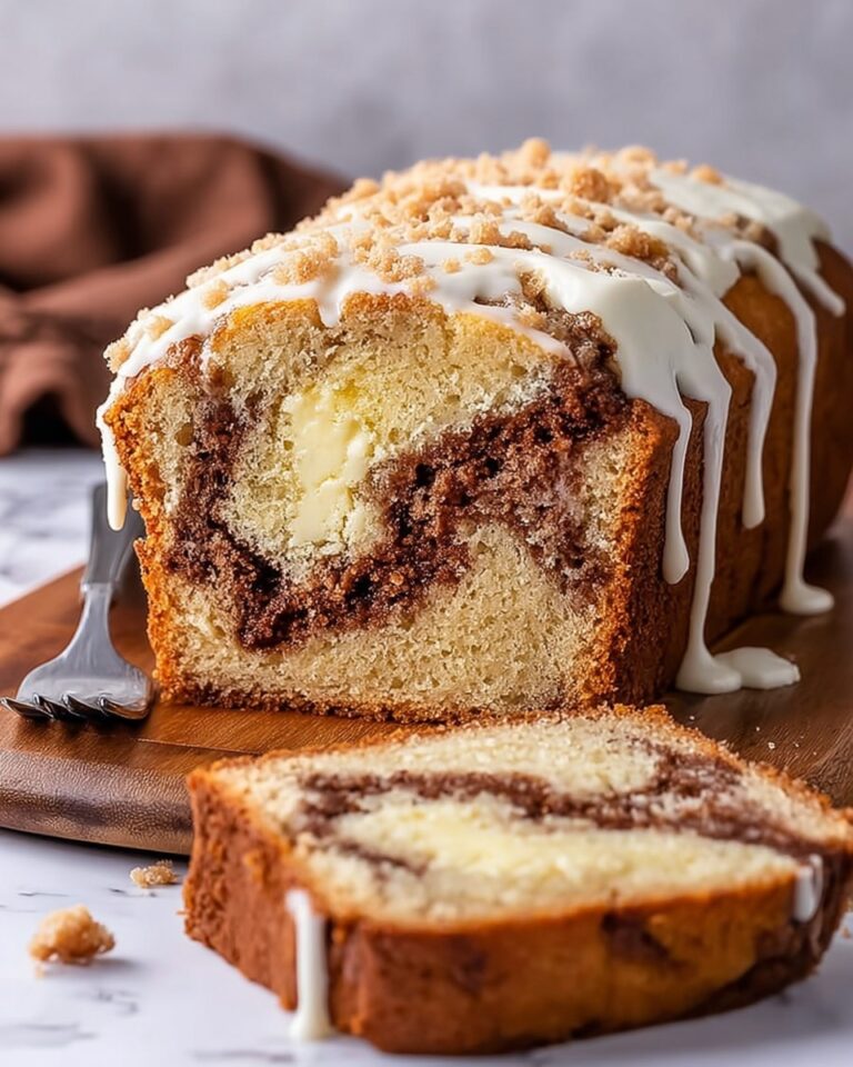 Cinnamon Swirl Cream Cheese Banana Bread Recipe
