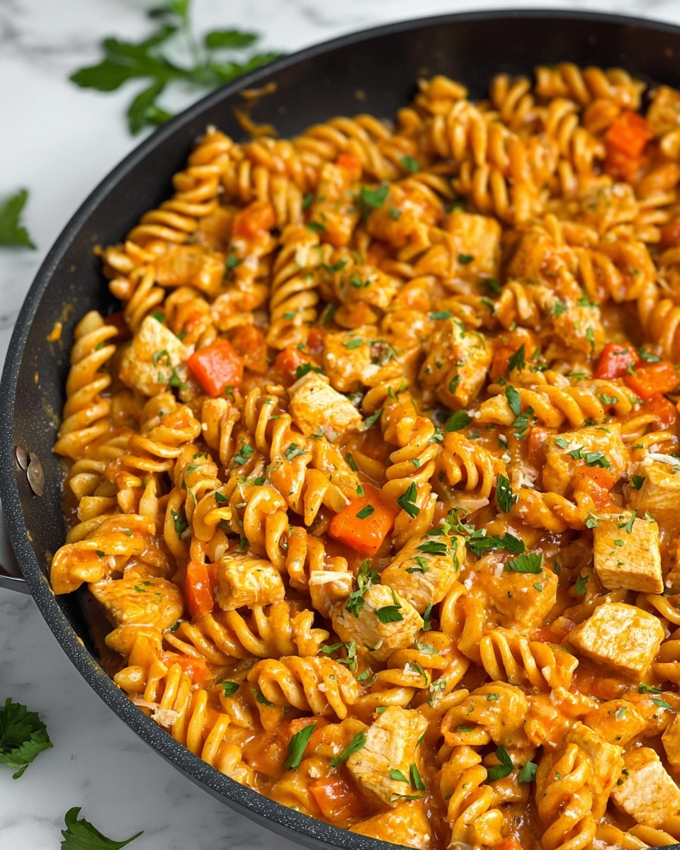 Creamy Tomato Chicken Pasta Recipe - Recipe Image