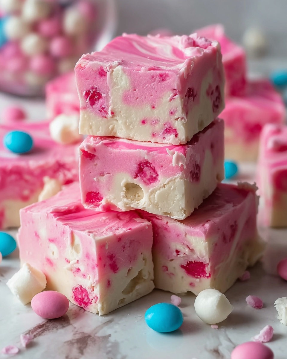Bubblegum Cloud Fudge Recipe - Recipe Image