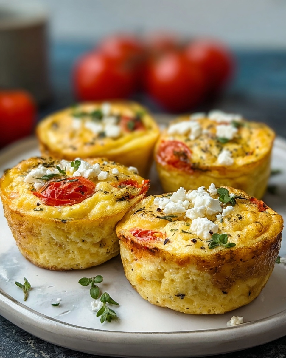 Quick Egg Muffins with Spinach and Feta Recipe - Recipe Image