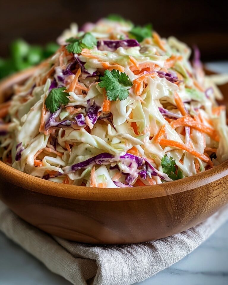 Homemade Classic Coleslaw Recipe