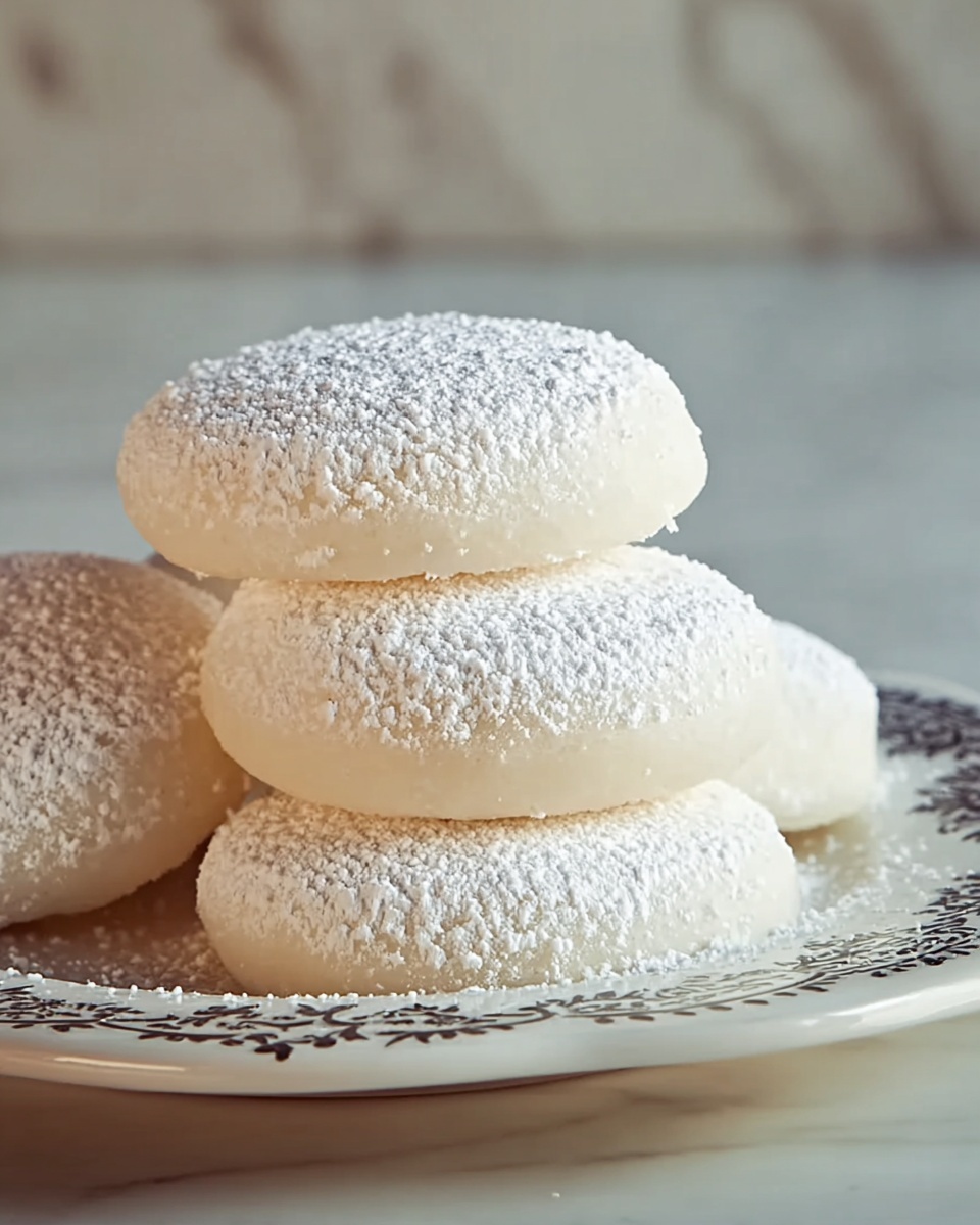 Condensed Milk Snow Cookies Recipe - Recipe Image
