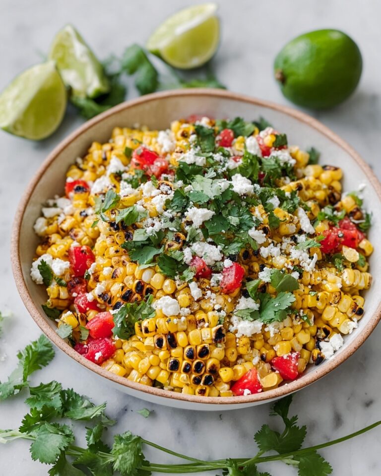 Chili-Lime Grilled Corn Salad Recipe