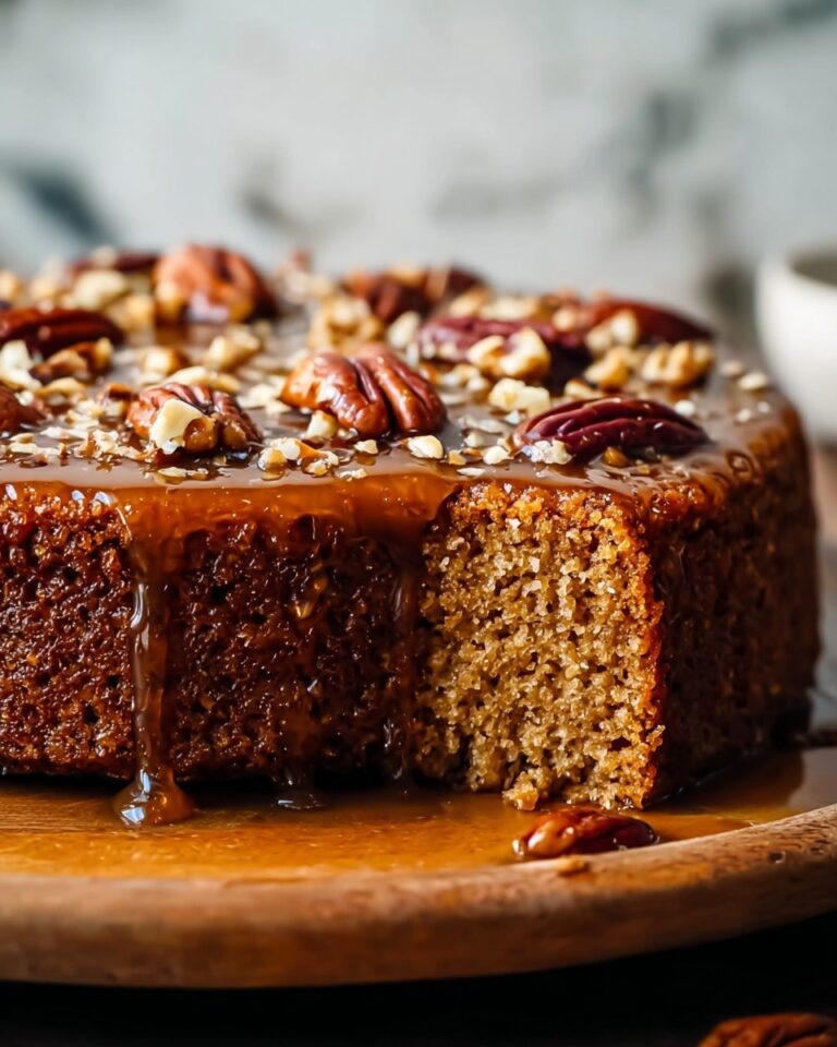 Decadent Maple Syrup and Walnut Cake Recipe