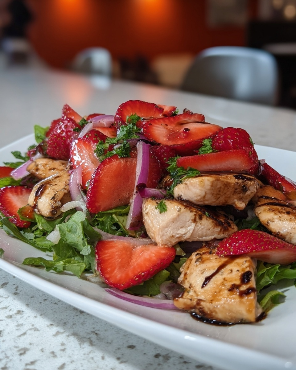 Strawberry Chicken Salad Recipe - Recipe Image