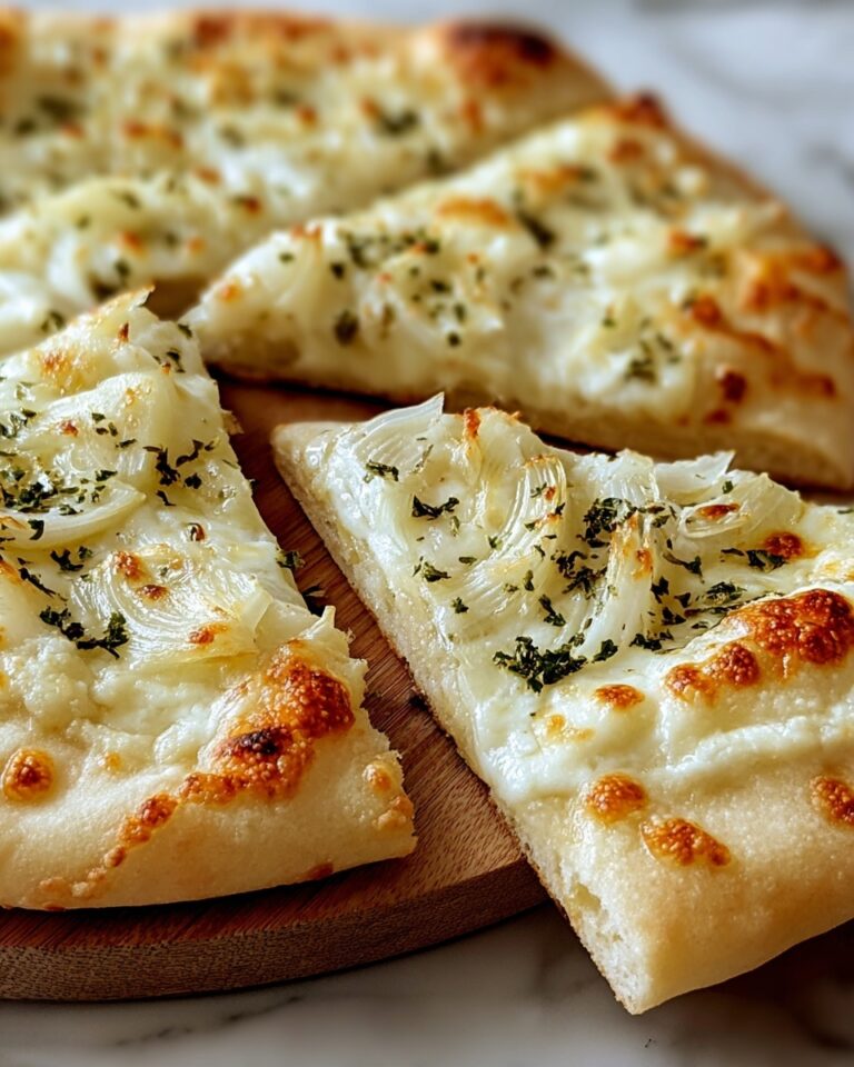 White Garlic Pizza Recipe