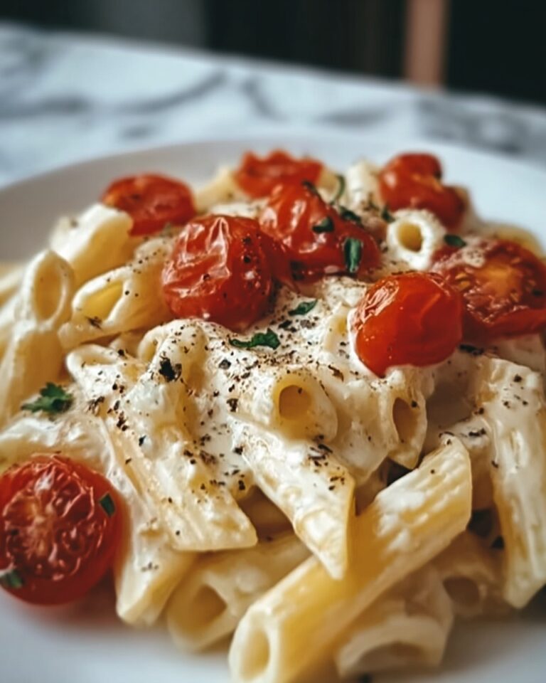 Creamy Marry Me Pasta with Chicken, Cherry Tomatoes, and Parmesan Recipe
