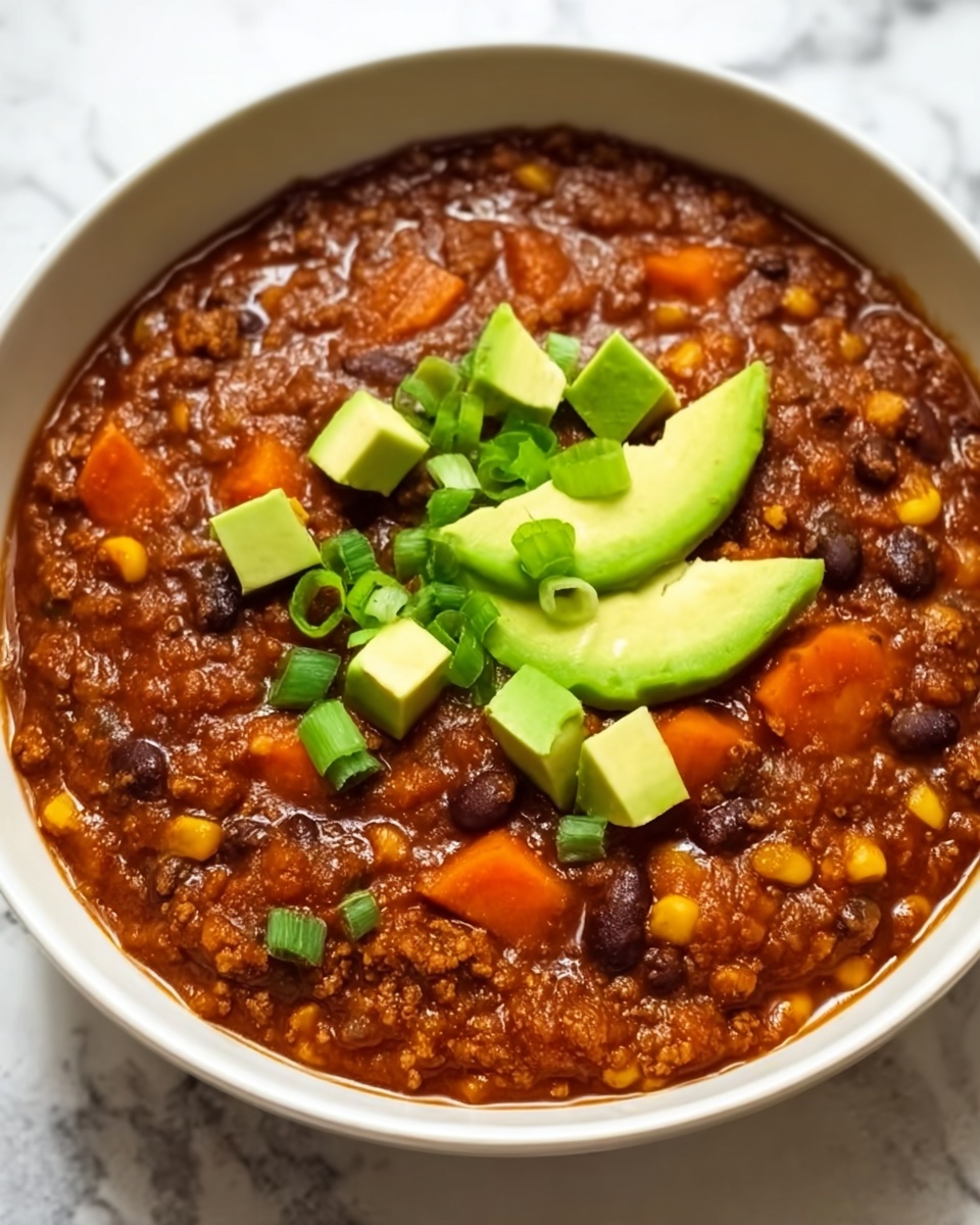 Homemade Vegetarian Chili Recipe - Recipe Image