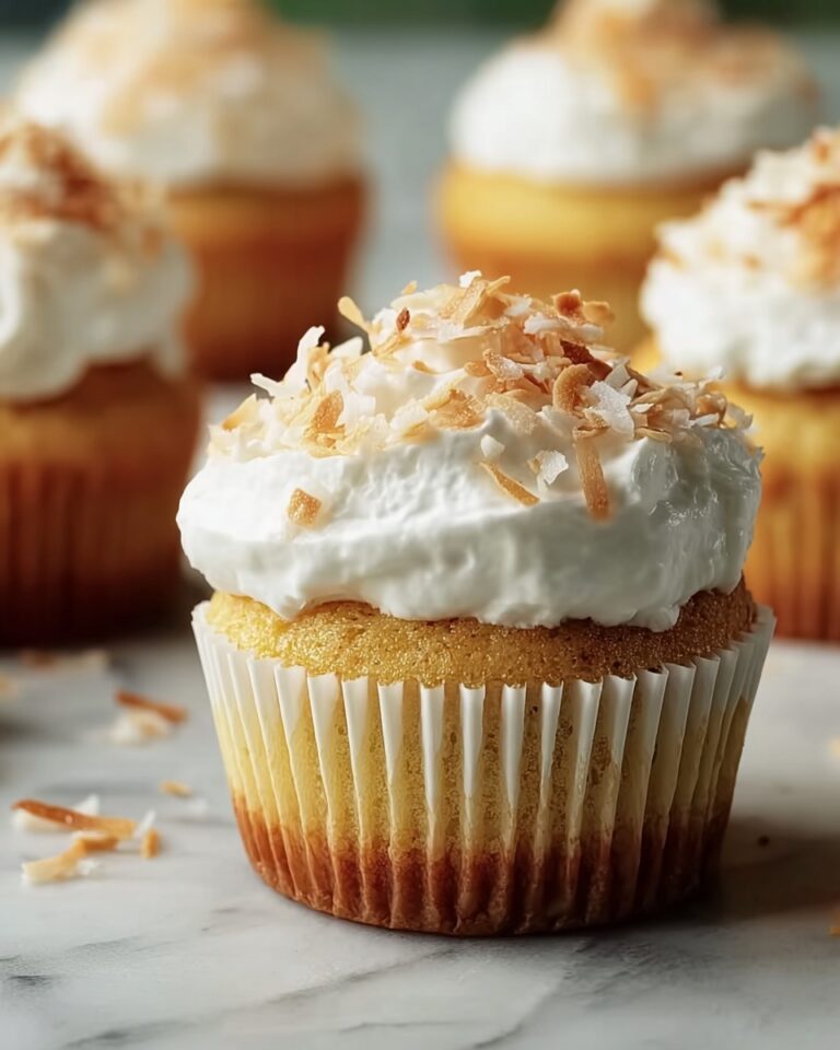 Coconut Cream Cheesecake Cupcakes Recipe