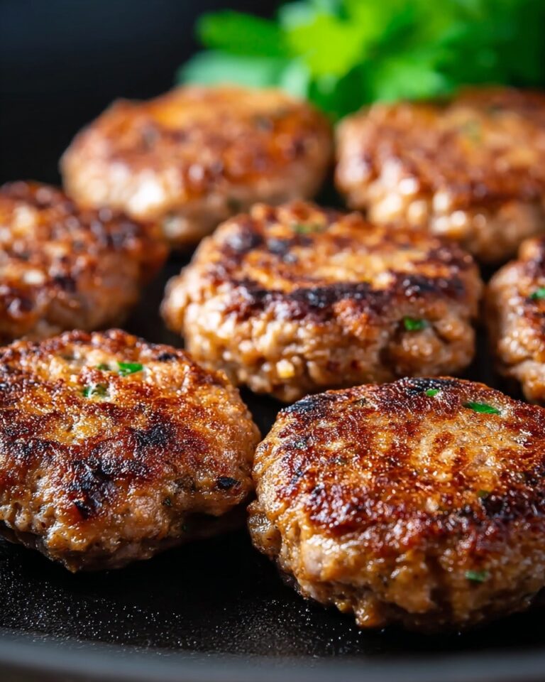 Homemade Ground Chicken Sausage Patties Recipe