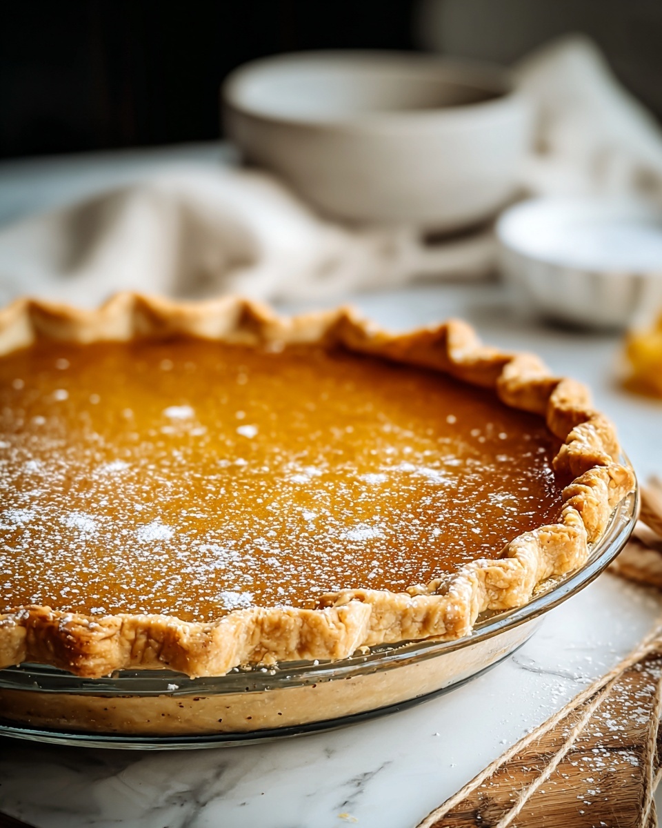 Golden Greek Honey Pie (Melopita) Recipe - Recipe Image