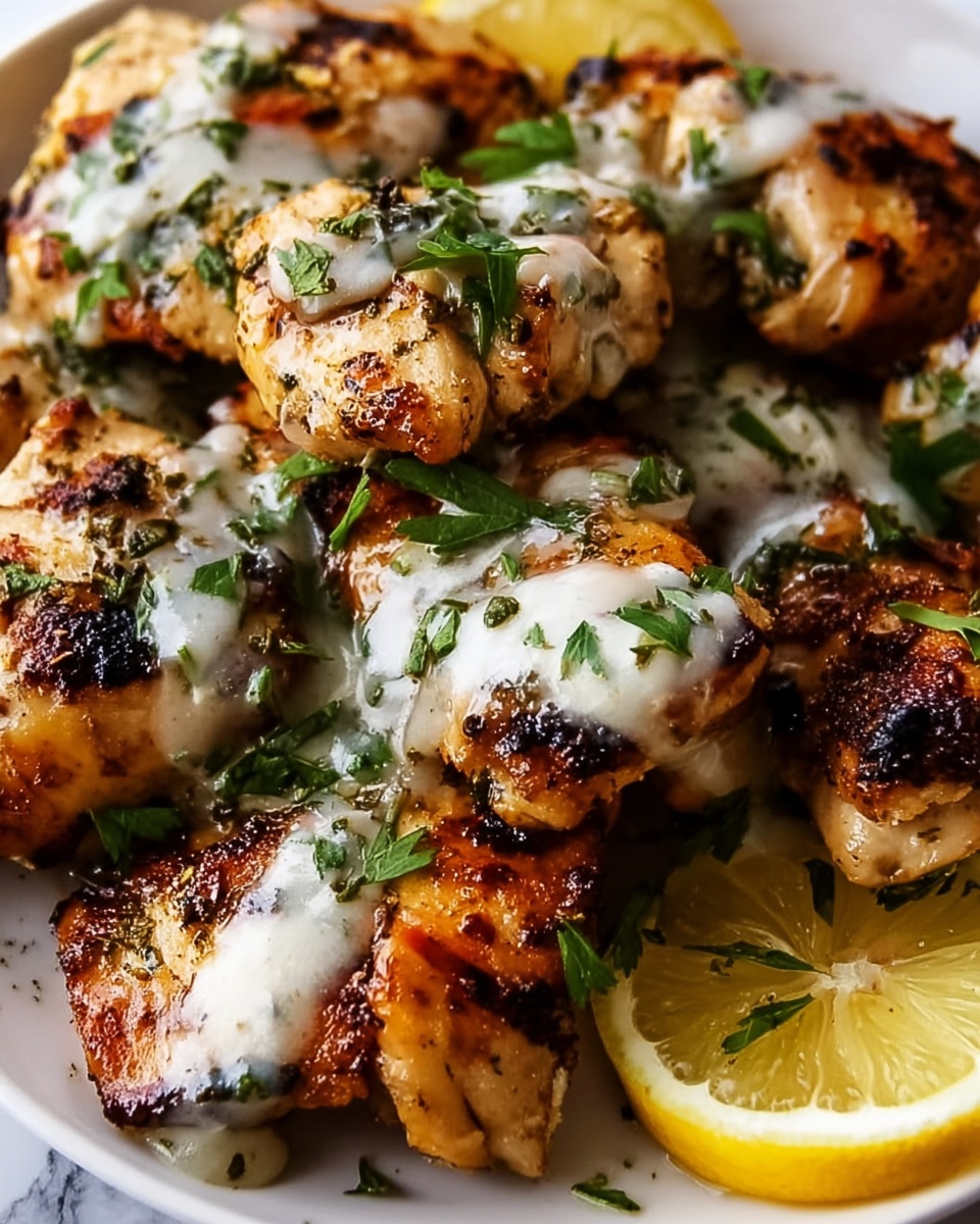 Lebanese Lemon Garlic Chicken Recipe - Recipe Image