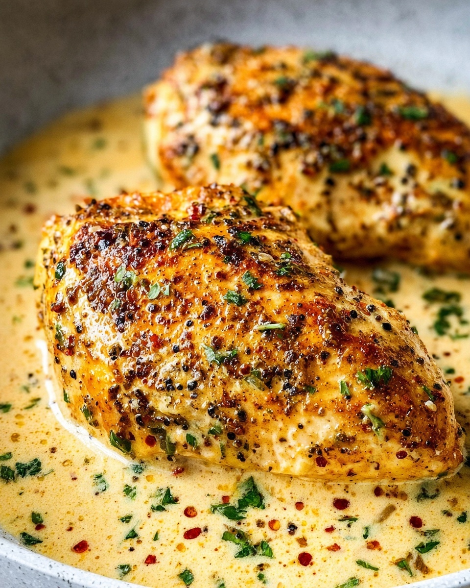 Creamy Parmesan Chicken Recipe - Recipe Image