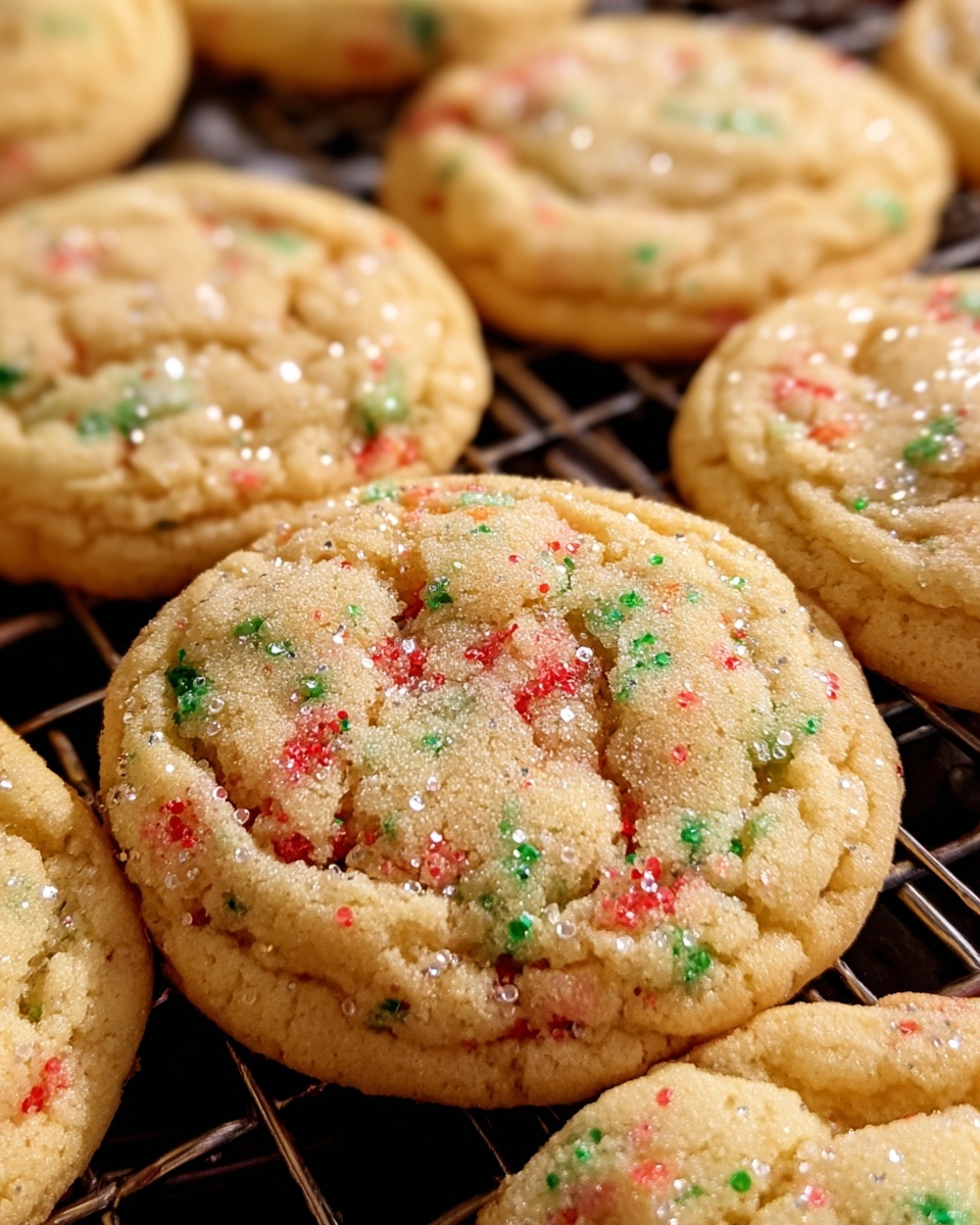 Christmas Gooey Butter Cookies Recipe - Recipe Image