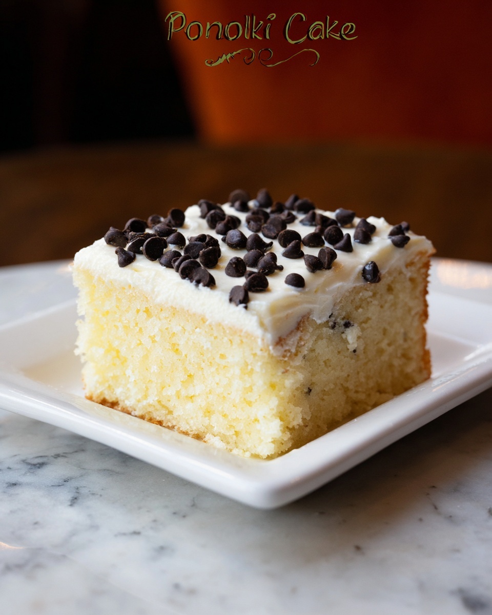 Cannoli Poke Cake Recipe - Recipe Image