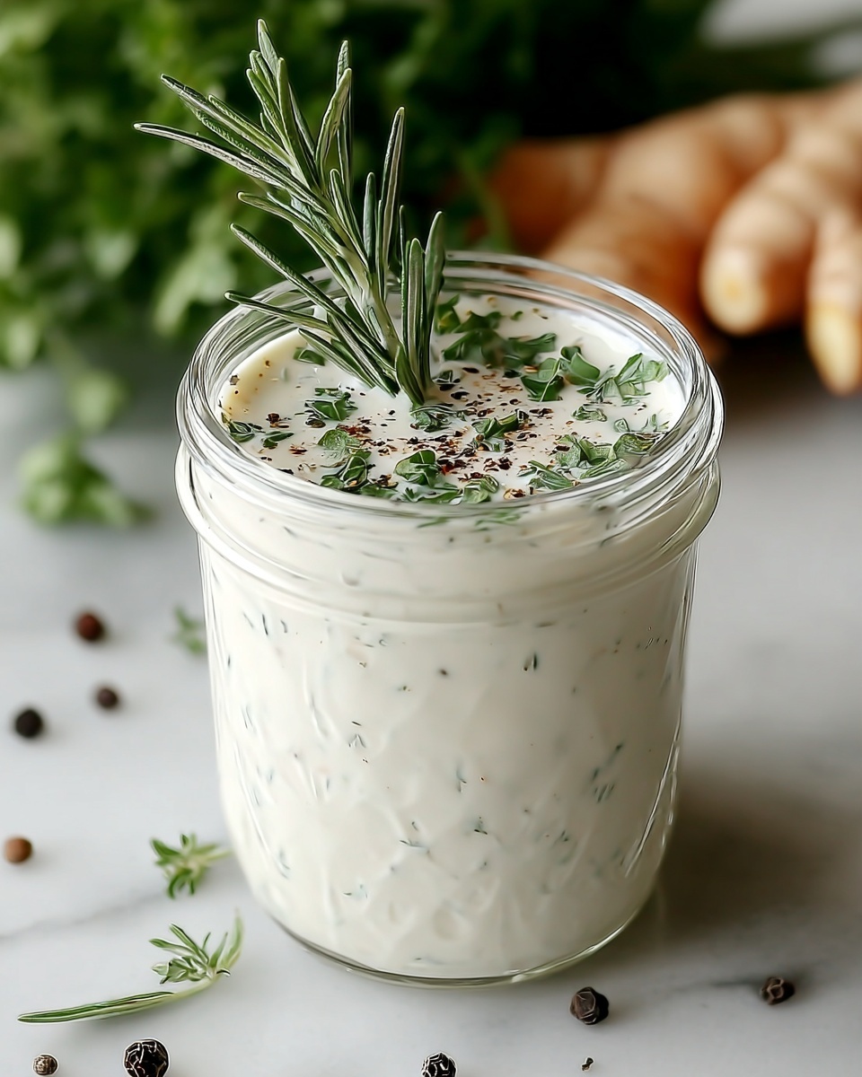 Easy Homemade Ranch Dressing in a Jar Recipe - Recipe Image