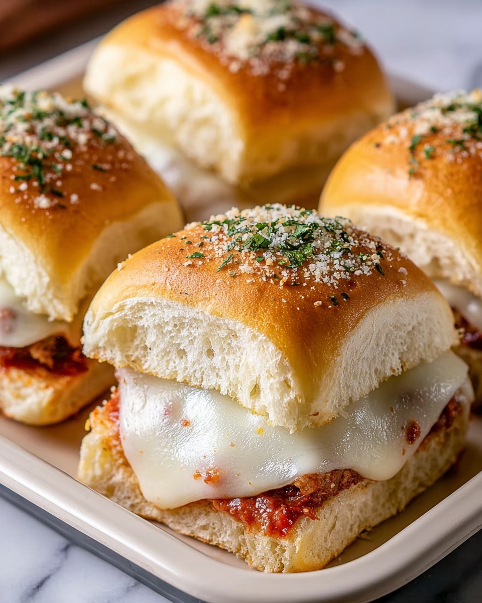 Hot Italian Sub Sliders Recipe - Recipe Image