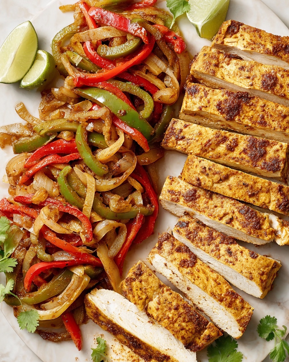 Sheet Pan Chicken Fajitas Recipe - Recipe Image