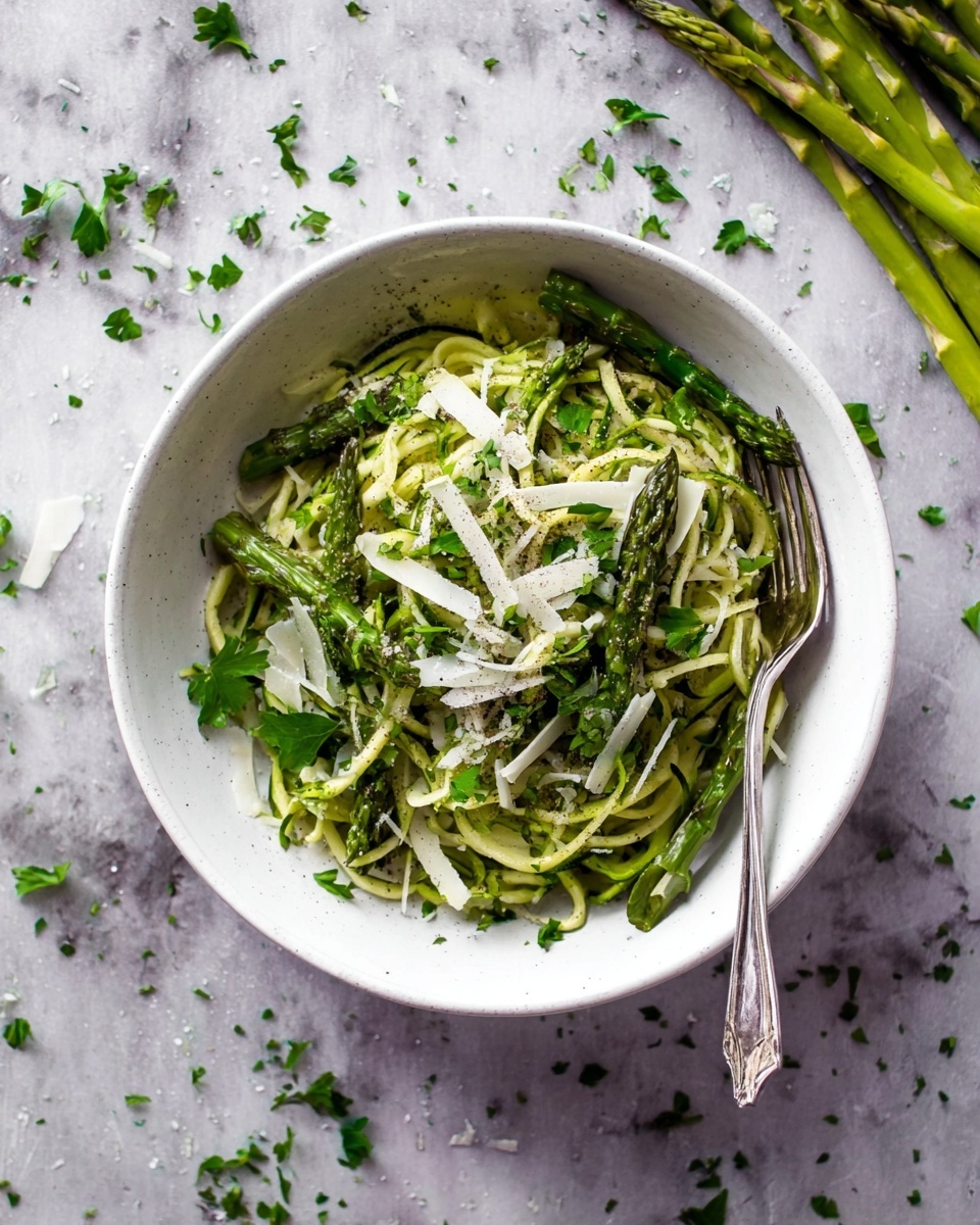 Shaved Asparagus Salad Recipe - Recipe Image