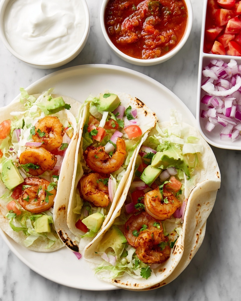 Easy Shrimp Tacos Recipe - Recipe Image