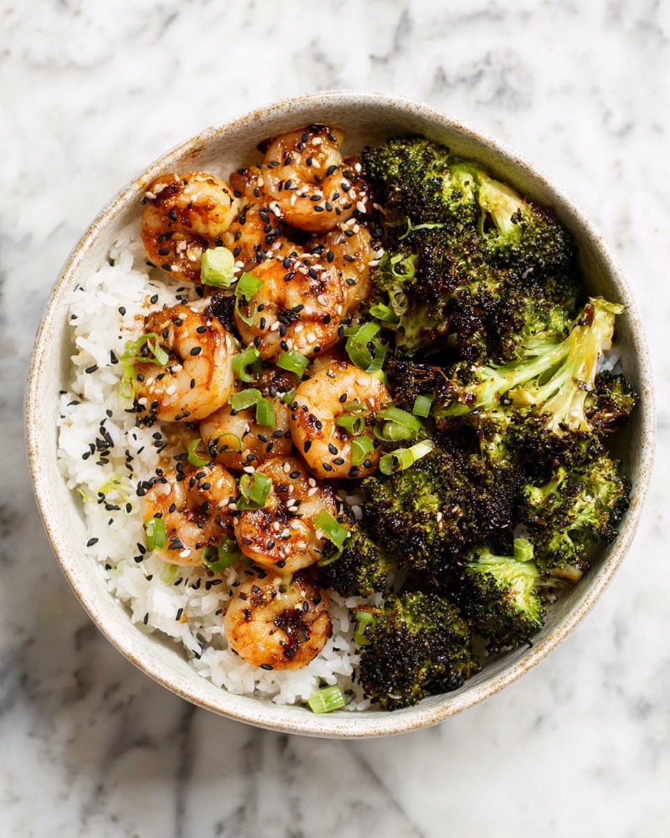 Easy Shrimp and Broccoli Bowls Recipe - Recipe Image