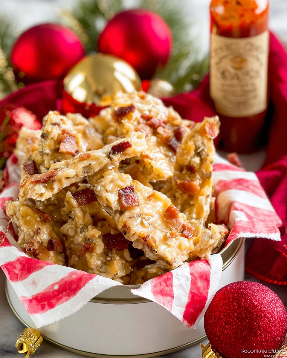 Holiday Candied Bacon Brittle Recipe - Recipe Image