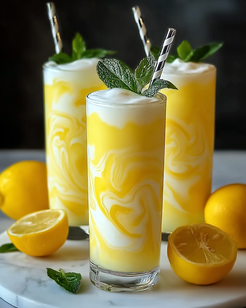 Creamy Condensed Milk Lemonade: A Magic Summer Drink You Must Try Recipe - Recipe Image